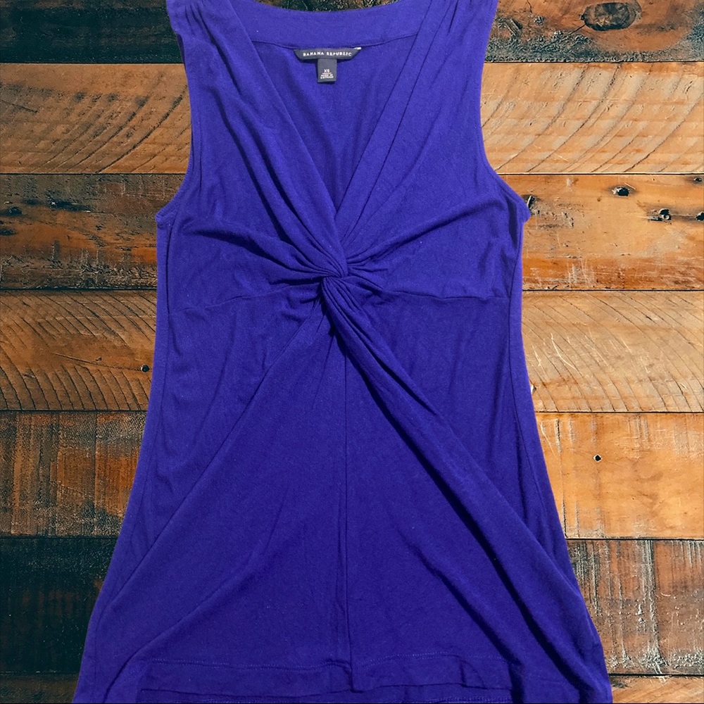 Banana Republic Twist Front Tank Blouse.